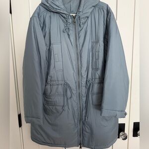 FP Movement by Free People Oversized Blue Hooded Puffer Coat NWOT